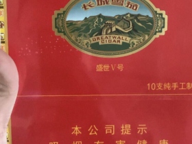 长城盛世5号雪茄一款不错的口粮230不知道贵不贵