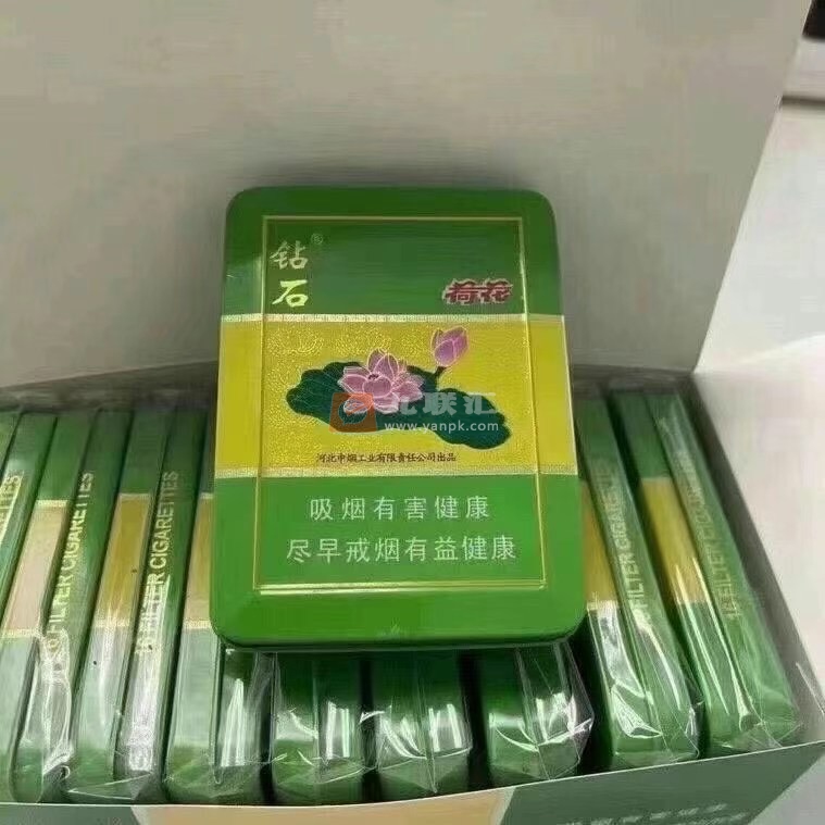 鐵盒荷花煙